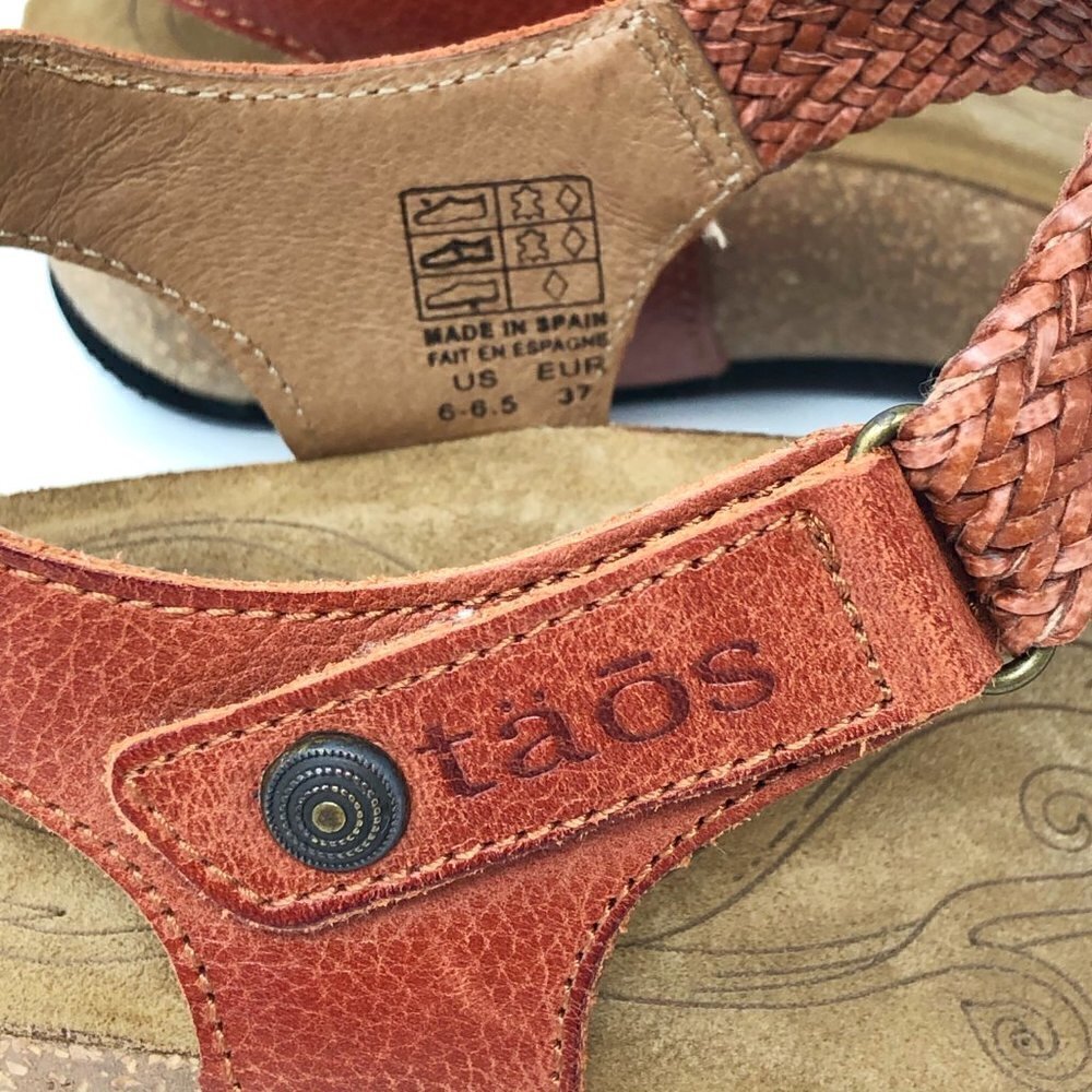 Taos Footwear Women's Trulie Brick Sandal 6-6.5 M - Picture 5 of 9